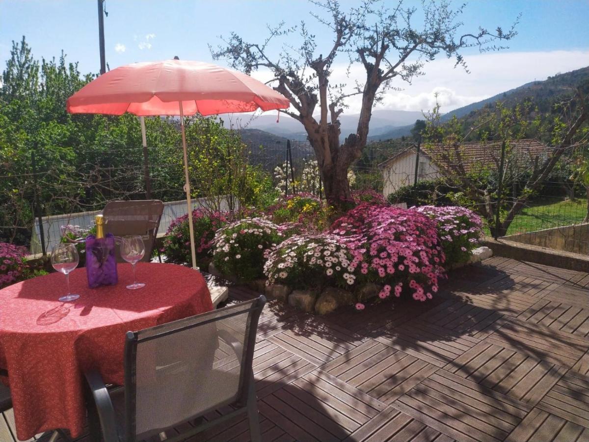 Studio le romantique à 20 kms de Nice Bendéjun Extérieur photo