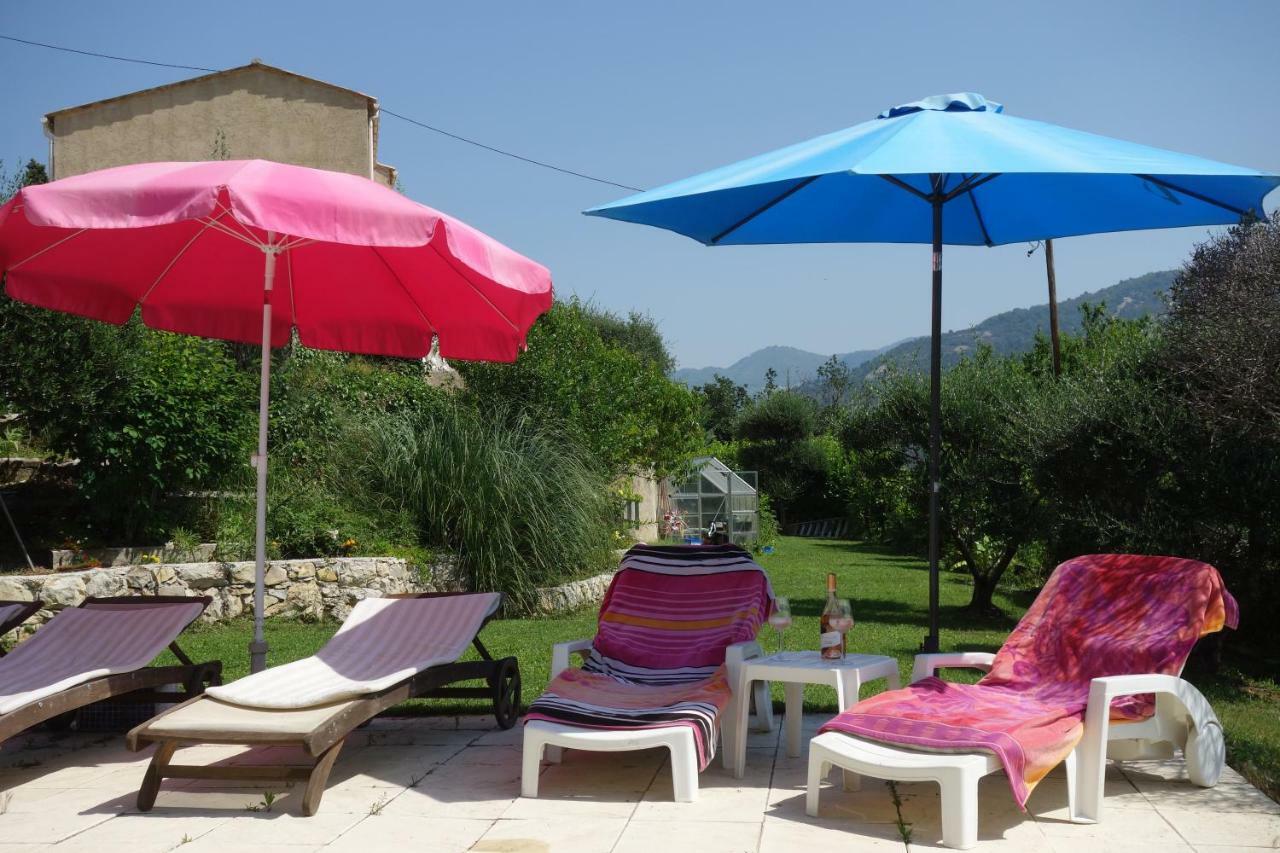 Studio le romantique à 20 kms de Nice Bendéjun Extérieur photo