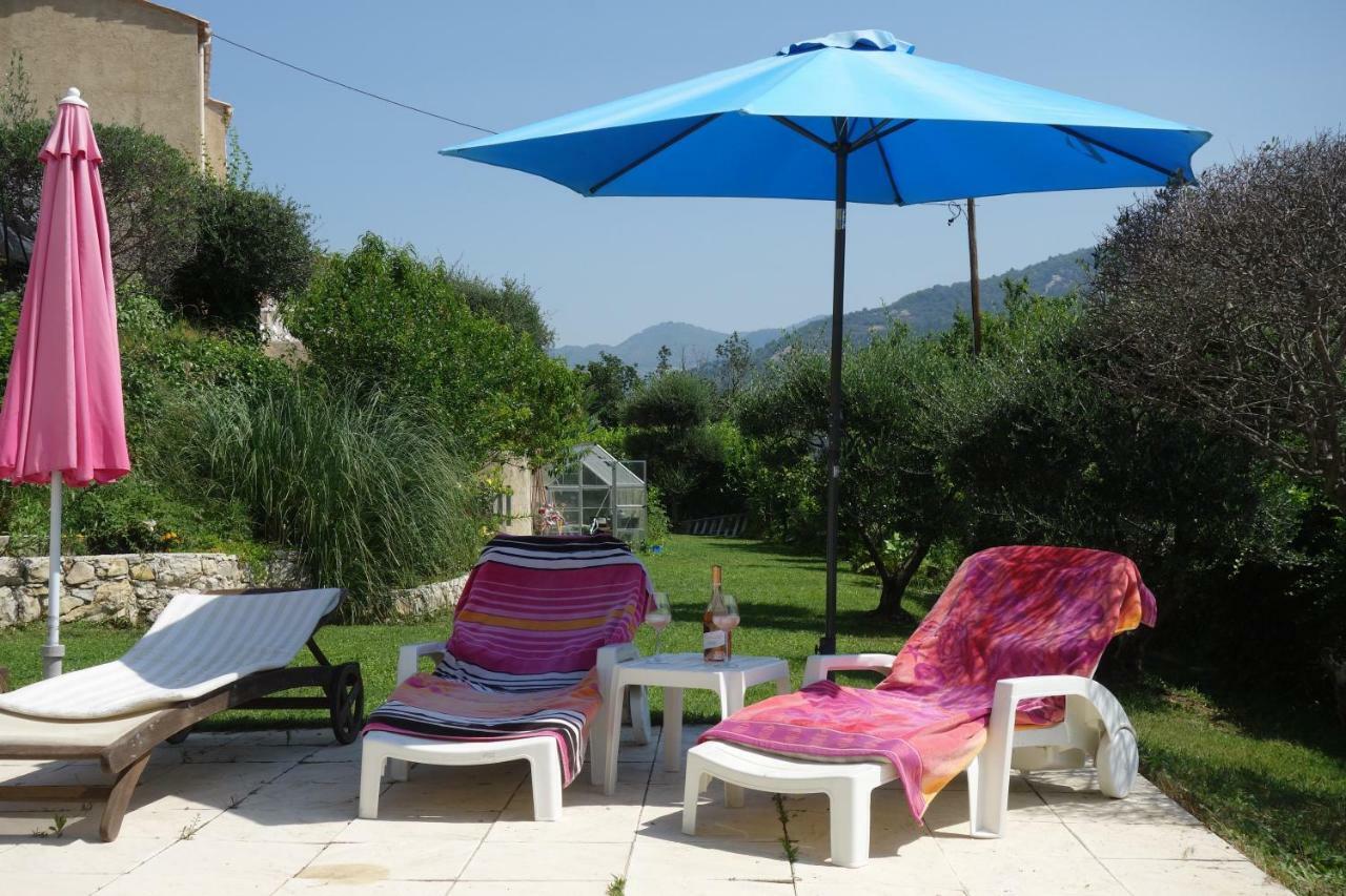 Studio le romantique à 20 kms de Nice Bendéjun Extérieur photo